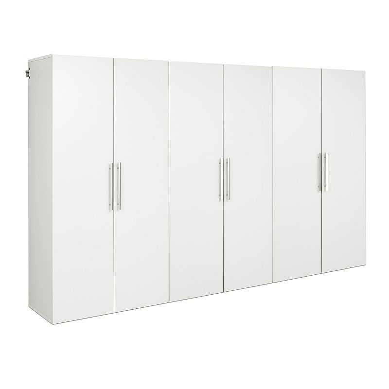 Prepac HangUps E 108-in. Storage Cabinet 3-piece Set, White