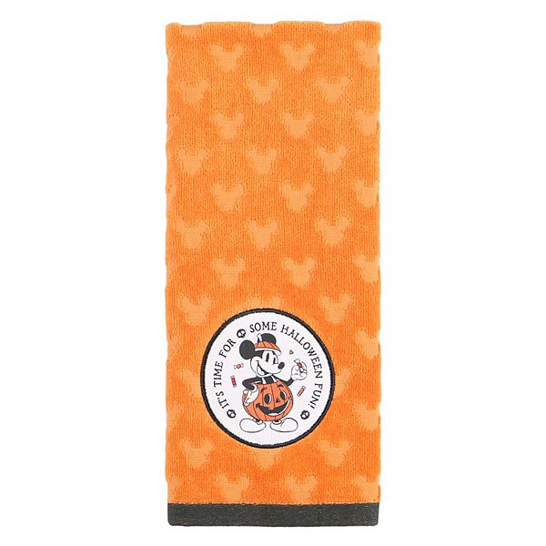 2022 Disney Halloween Mickey & Minnie Witch Mouse Bathroom Hand Towel Set  NWT