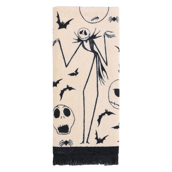 Christmas Carol Halloween towel, dish towel, horror kitchen towel, Friday  the 13th; goth kitchen; Halloween Christmas towel