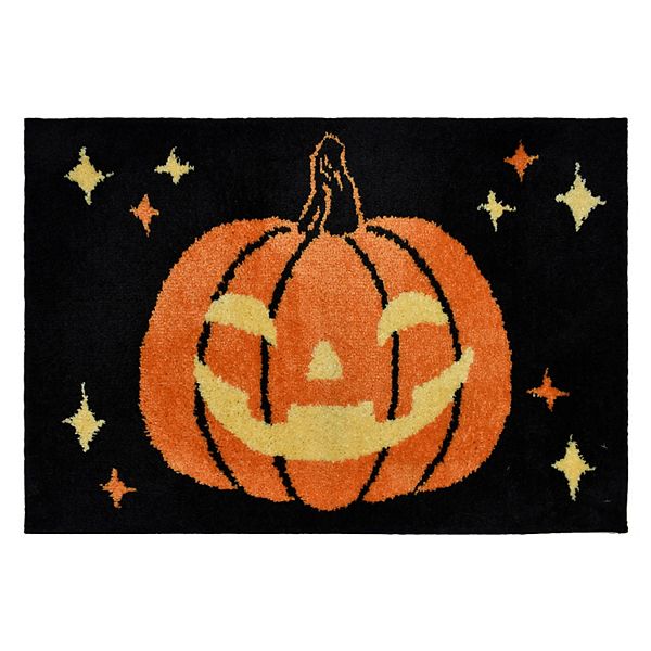 Celebrate Together™ Halloween Jack-O-Lantern Bath Rug