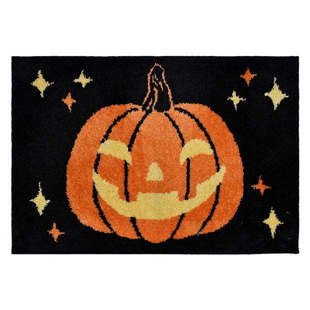 Jack o Lantern Face Halloween Doormat