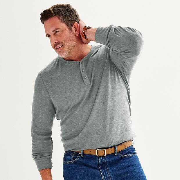 big and tall henley shirts