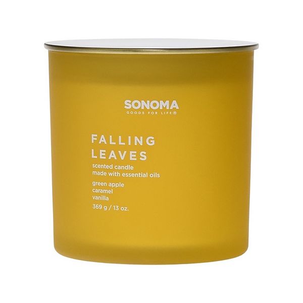 Sonoma Goods For Life® Falling Leaves 13oz. Candle Jar