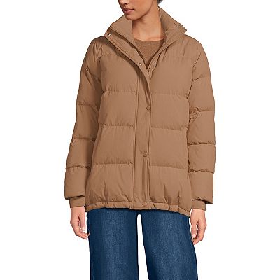 Women's Lands' End Wide Channel 600 Down Oversized Puffer Jacket