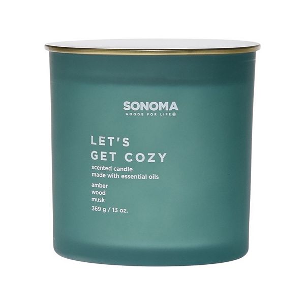 Sonoma Goods For Life® Let's Get Cozy 13oz. Candle Jar
