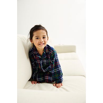 Toddler Jammies For Your Families® Christmas Morning Plaid Flannel Top & Bottoms Pajama Set