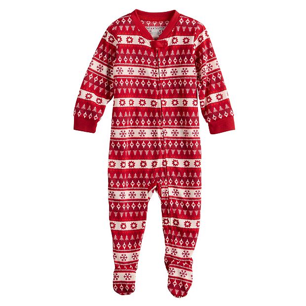 Baby Jammies For Your Families Christmas Spirit Footed Pajamas