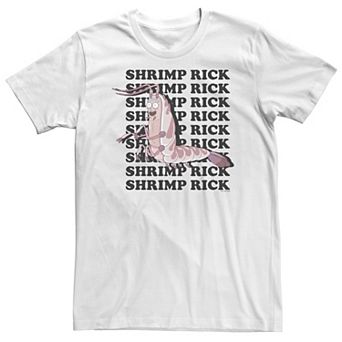 Big & Tall Rick & Morty Shrimp Rick Tee