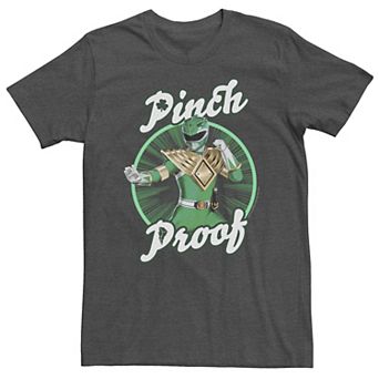 Big & Tall Power Rangers Green Ranger Pinch Proof Tee