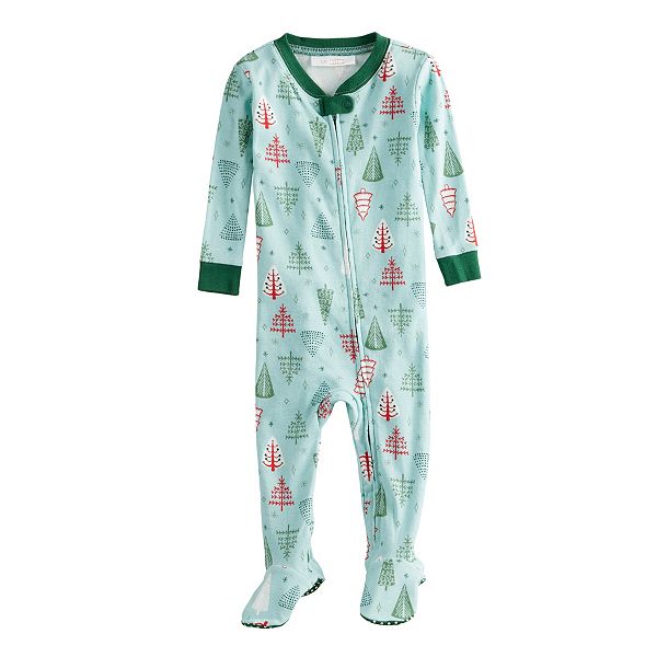 Baby LC Lauren Conrad Jammies For Your Families Aqua Winter