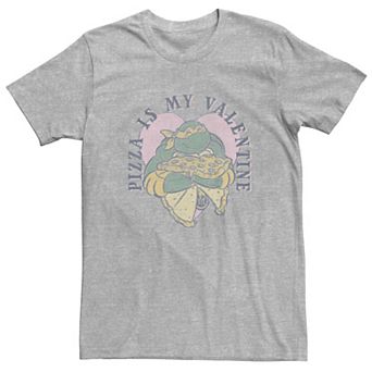 Big & Tall Teenage Mutant Ninja Turtles Pizza And Me Michelangelo Tee