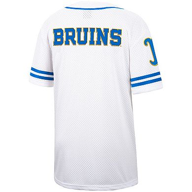 Men's Colosseum White/Blue UCLA Bruins Free Spirited Baseball Jersey