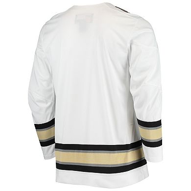 Men's Nike White Army Black Knights Replica Hockey Jersey