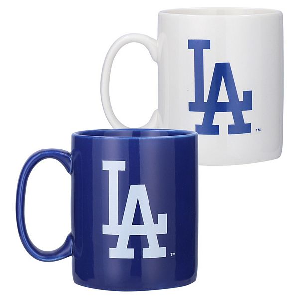 Los Angeles Dodgers Home and Away Two-Piece 15oz. Team Color Mug Set