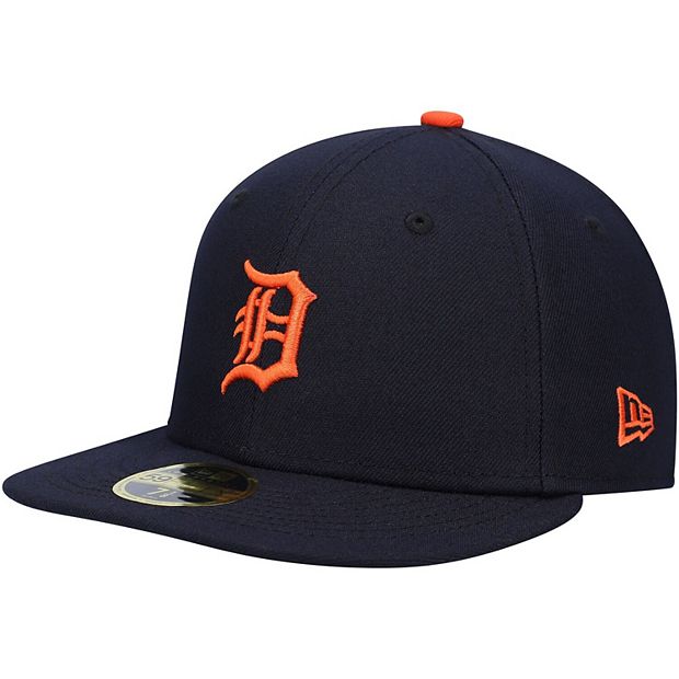 Men's New Era Navy Detroit Tigers Home Authentic Collection On-Field Logo Low Profile 59FIFTY Fitted Hat