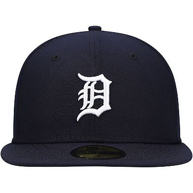 Men's New Era Navy Detroit Tigers Authentic Collection On-Field Home 59FIFTY Fitted Hat