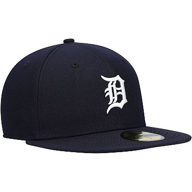 Men's New Era Navy Detroit Tigers Authentic Collection On-Field Home 59FIFTY Fitted Hat
