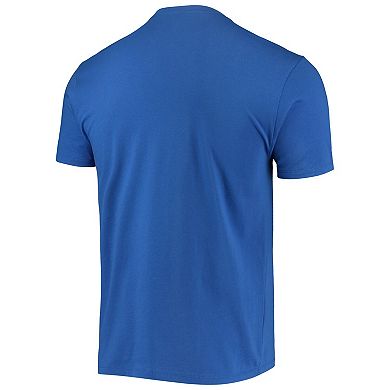 Men's Junk Food Royal Indianapolis Colts Throwback T-Shirt