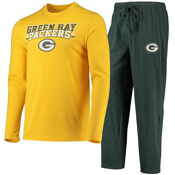 NFL TEAM APPAREL Green Bay PACKERS Pajama Pants SIZE S Small LOUNGE Logo