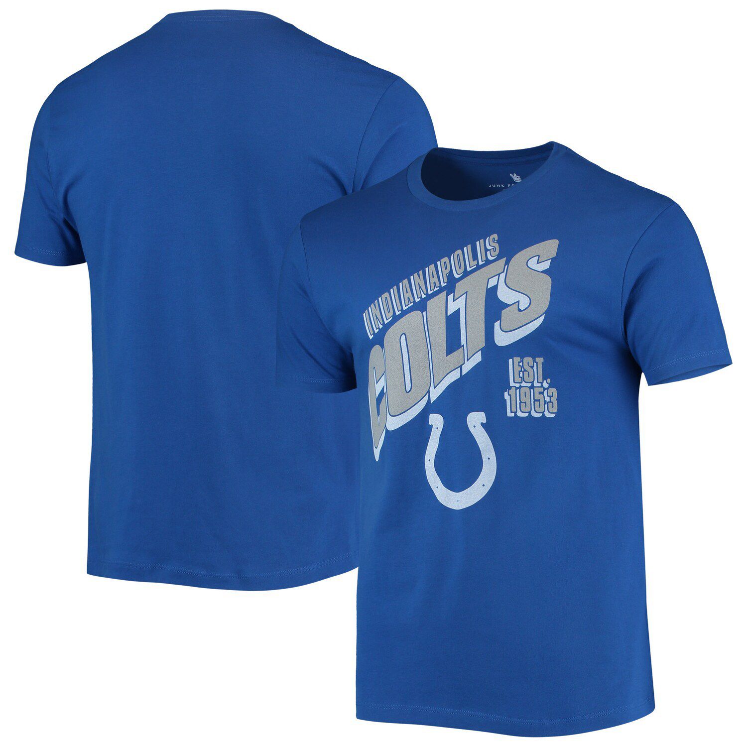 Men's Fanatics Branded Black Indianapolis Colts Home Stretch T-Shirt 