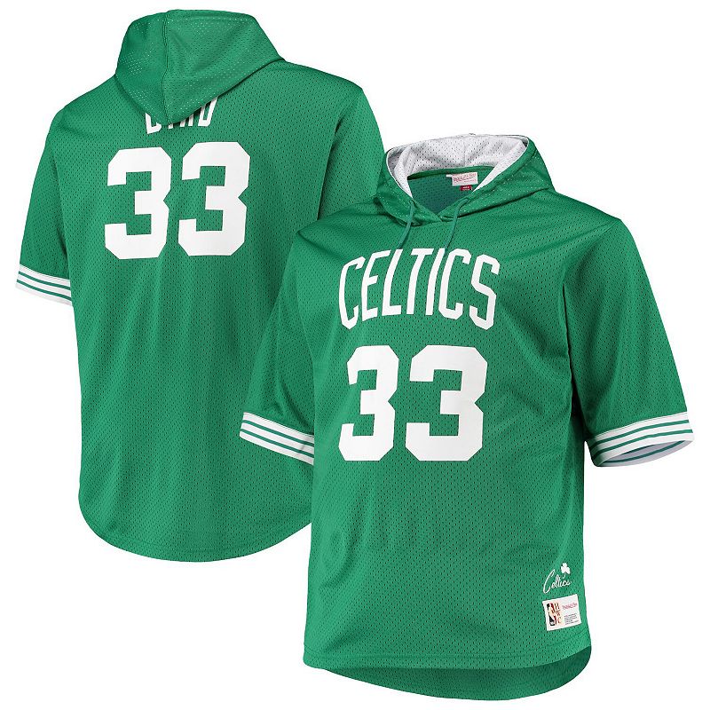 Mens Mitchell & Ness Larry Bird Kelly Green/White Boston Celtics Big & Tal