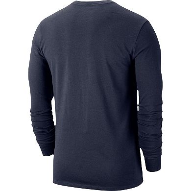 Men's Nike Navy Team USA Paralympics Performance Long Sleeve T-Shirt