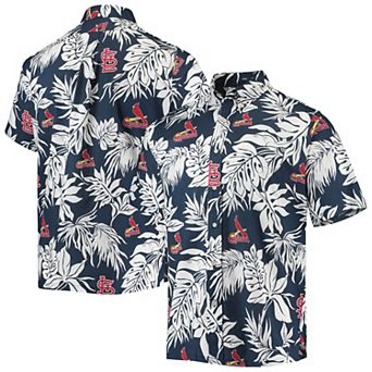 Men's Reyn Spooner Navy St. Louis Cardinals Aloha Button-Up Shirt