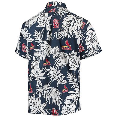 Men's Reyn Spooner Navy St. Louis Cardinals Aloha Button-Up Shirt