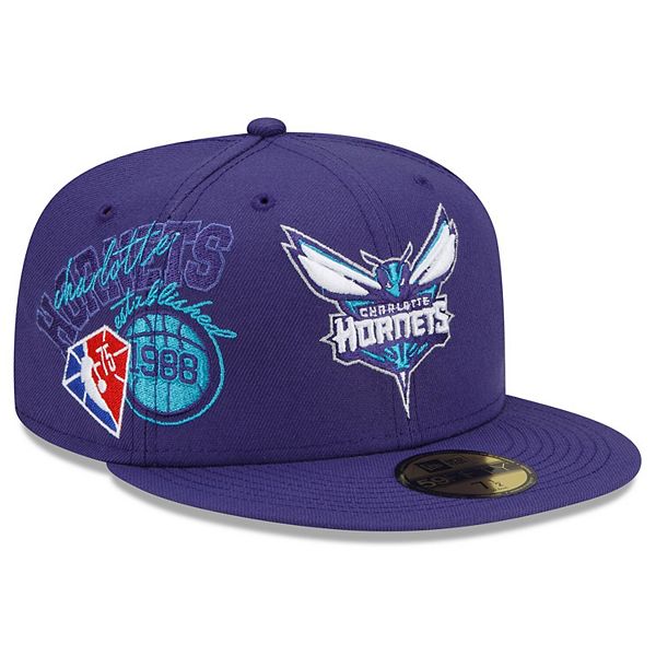 Men's New Era Purple Charlotte Knights Theme Nights Uptown 59FIFTY Fitted Hat