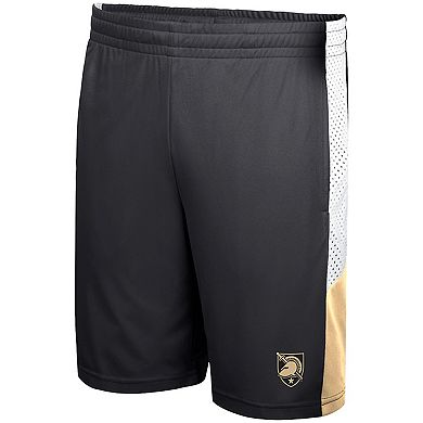 Men's Colosseum Black Army Black Knights Very Thorough Shorts