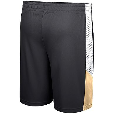 Men's Colosseum Black Army Black Knights Very Thorough Shorts