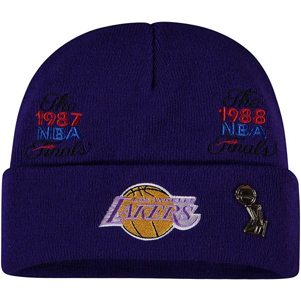 MITCHELL & NESS NBA LOS ANGELES LAKERS LOGO SNAPBACK PURPLE - Stay