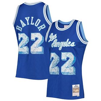 Men's Mitchell & Ness Elgin Baylor Royal Los Angeles Lakers 1960-61 Hardwood Classics 75th Anniversary Diamond Swingman Jersey