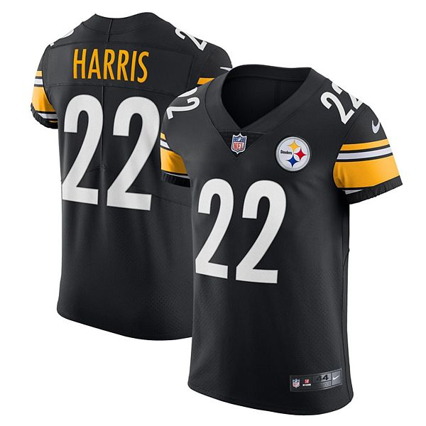 Men's Nike Najee Harris Black Pittsburgh Steelers Vapor Elite Jersey