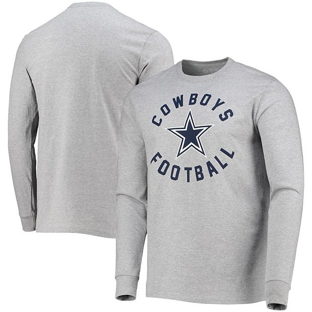 Men's Gray Dallas Cowboys Killian Long Sleeve T-Shirt