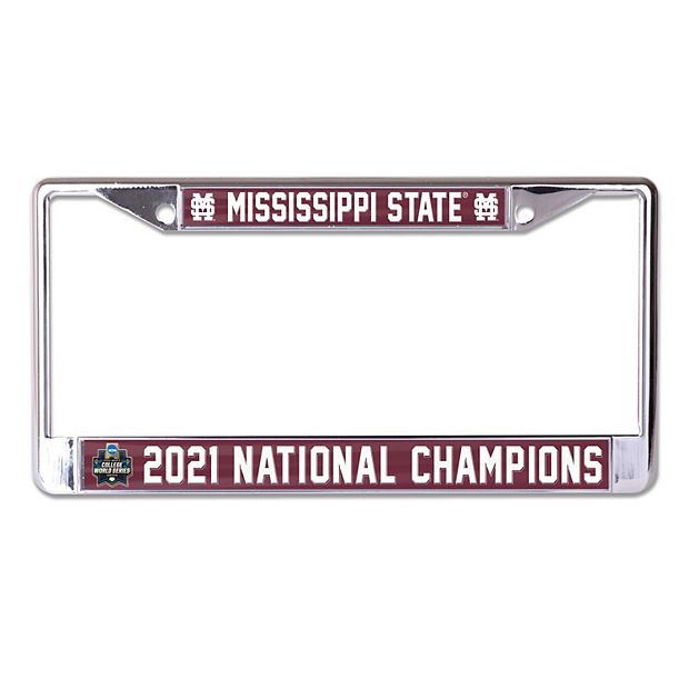  Mississippi State Bulldogs Official Baseball Plate