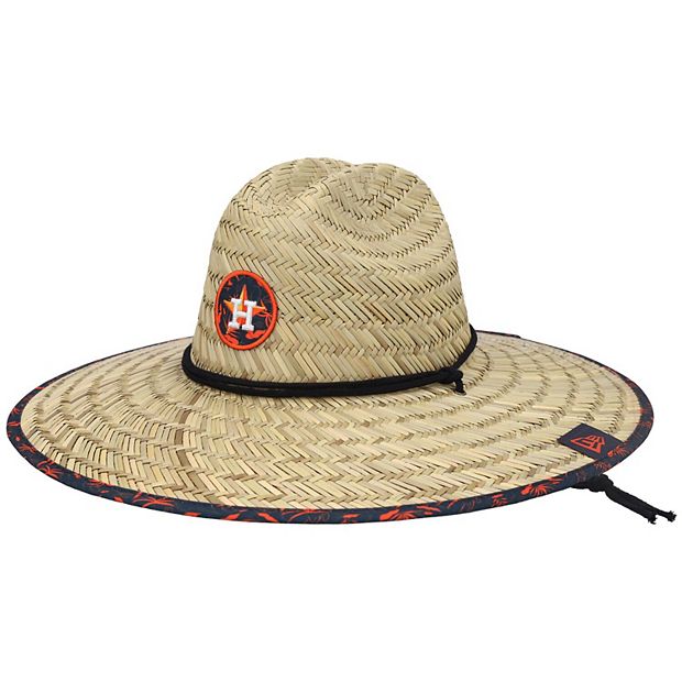 Men's New Era Natural Houston Astros 2022 MLB Spring Training Straw Hat
