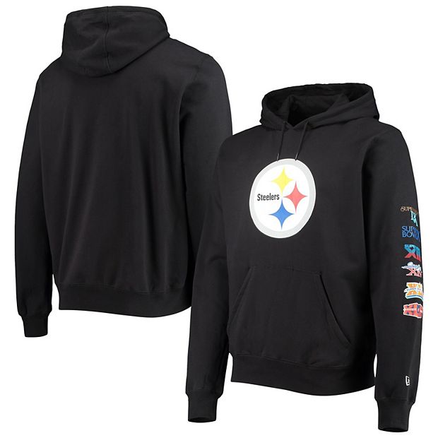 New Era Pittsburgh Steelers Womens Grey Cozy Crew Sweatshirt