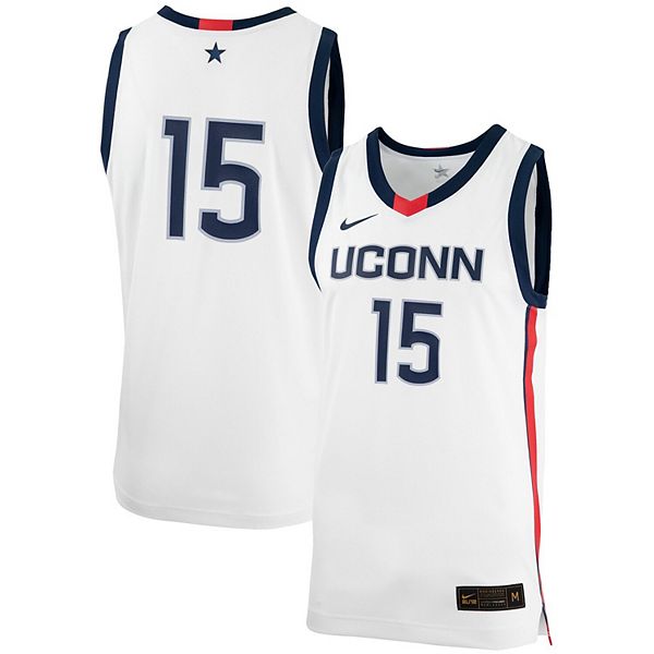 UConn Huskies College Basketball Jersey Custom Limited Gray