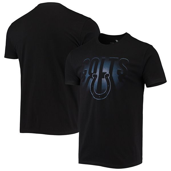 Men's Junk Food Black Indianapolis Colts Spotlight T-shirt