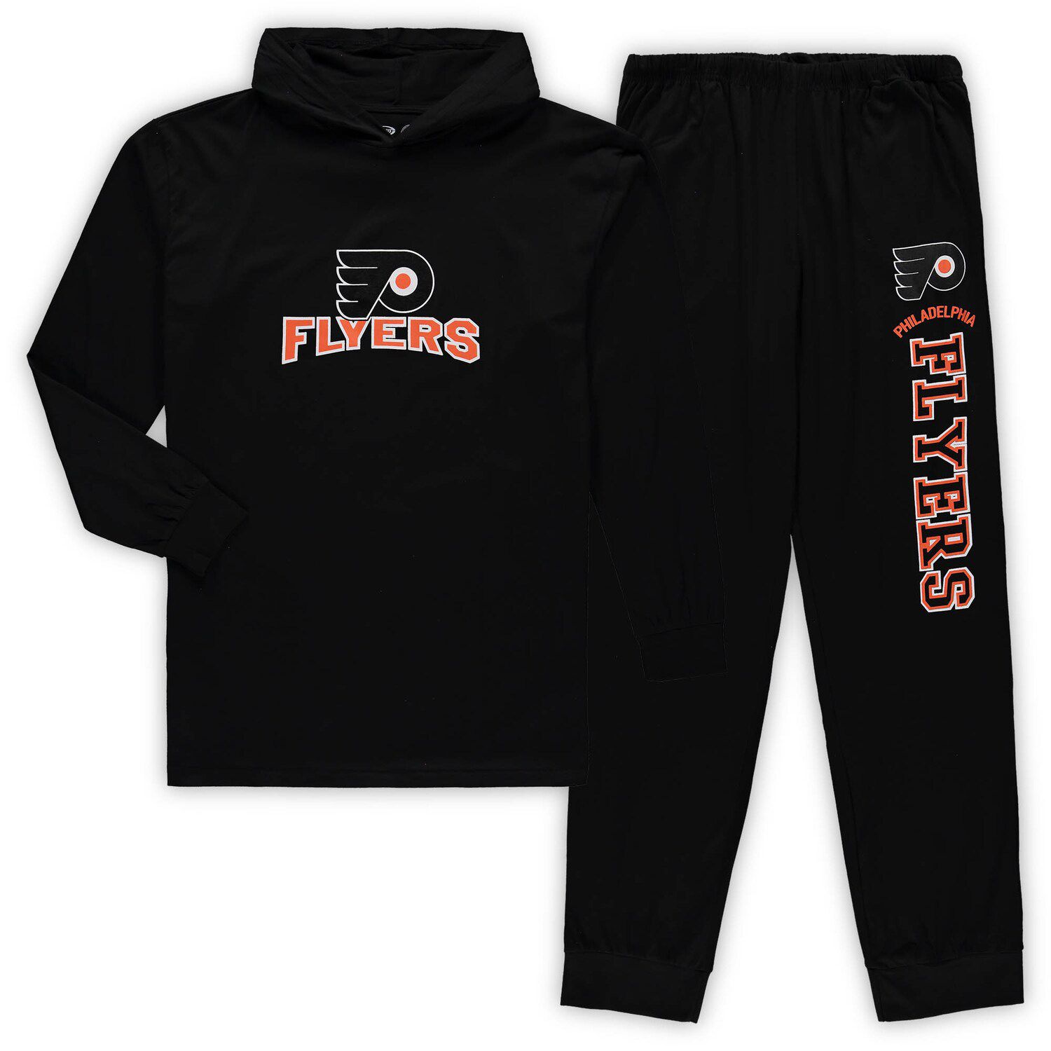 Philadelphia Flyers Pajama Pants Men's 2XL NFL Football Allover Fleece