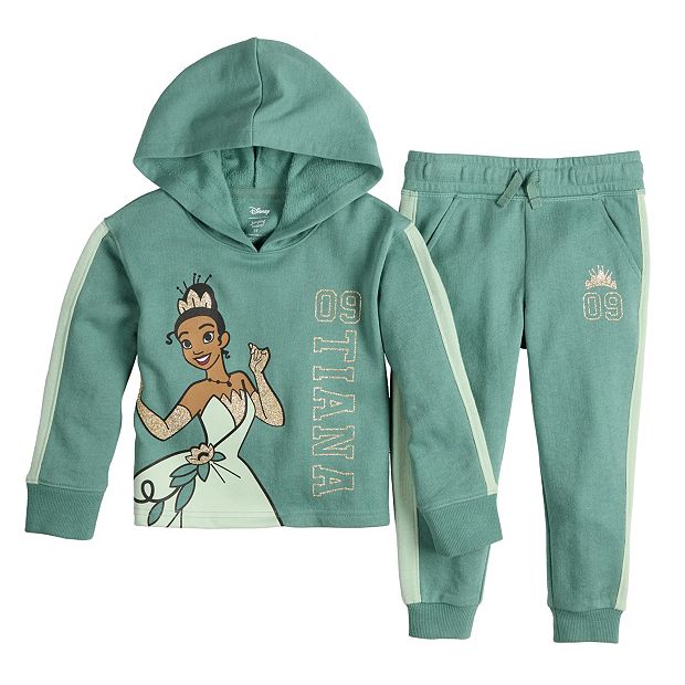 Disney's The Princess & The Frog Toddler Girl Tiana Graphic Hoodie & Jogger  Pants Set by Jumping Beans®