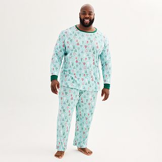 LC Lauren Conrad Jammies For Your Families® Aqua Winter Tree Pajama  Collection