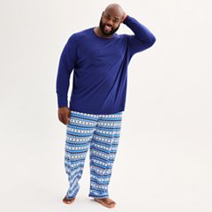 Kohls mens flannel online pajama sets