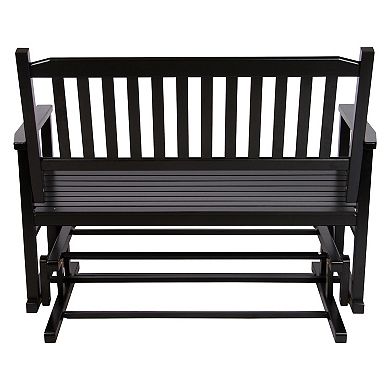 Shine Company Torrey Outdoor Glider Rocking Loveseat