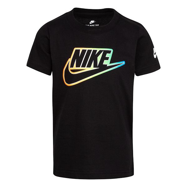 4-7 Nike Rainbow Futura Outline Graphic Tee