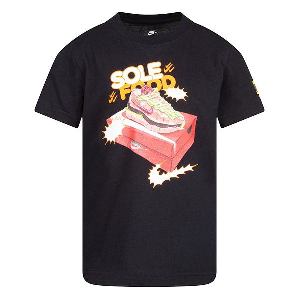 Boys 47 Nike "Sole Food" Sneaker Graphic Tee