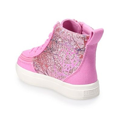 BILLY Footwear Unicorn Toddler Girls' Adaptive High Top Sneakers
