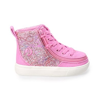 BILLY Footwear Unicorn Toddler Girls' Adaptive High Top Sneakers