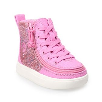 BILLY Footwear Unicorn Toddler Girls' Adaptive High Top Sneakers